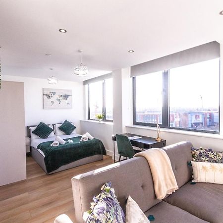 맨체스터 Stylish Studio Apt Overlooking Old Trafford 아파트 외부 사진