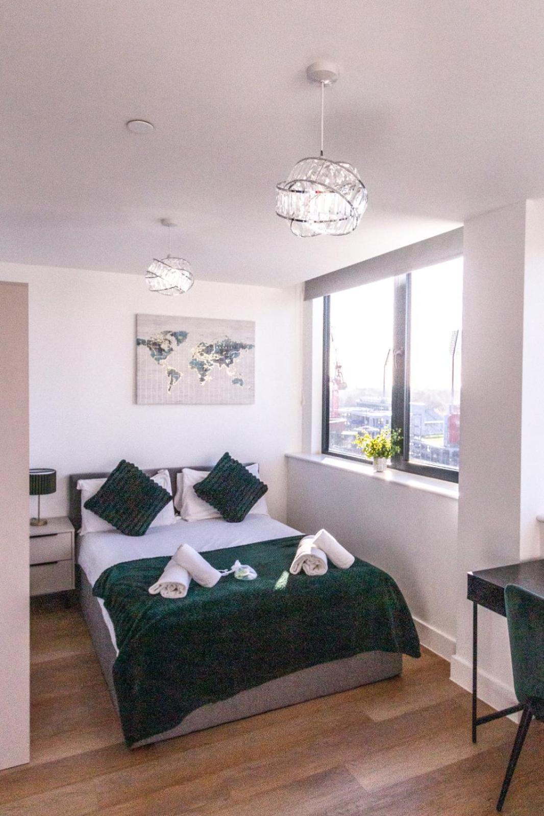 맨체스터 Stylish Studio Apt Overlooking Old Trafford 아파트 외부 사진